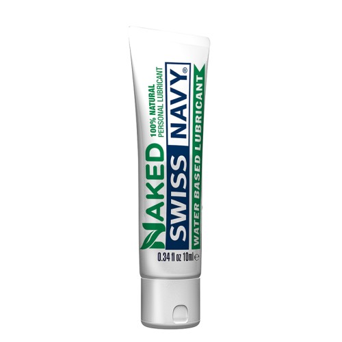 Lubricante a Base de Agua Swiss Navy NAKED 10 ml