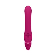 VIVE AI Rechargeable Dual Vibrating Strapless Dildo