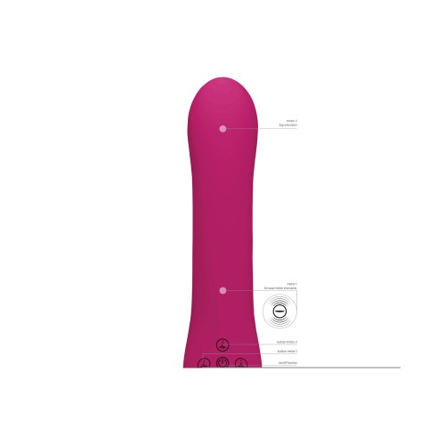 VIVE AI Rechargeable Dual Vibrating Strapless Dildo