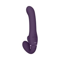 VIVE AI Rechargeable Strapless Strap-On - Purple