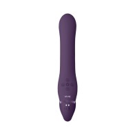 VIVE AI Rechargeable Strapless Strap-On - Purple