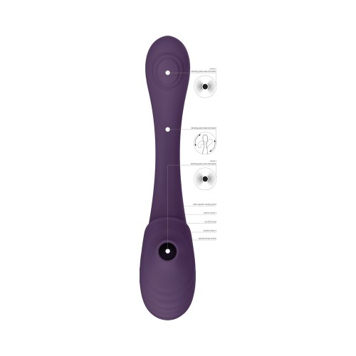 VIVE MIRAI Double-Ended Vibrator - Rechargeable Pleasure