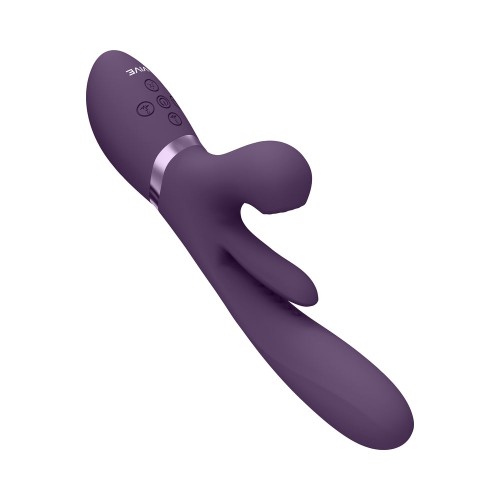 VIVE KURA Vibrador para Punto G con Lengua Flapping