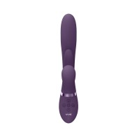 VIVE KURA G-Spot Vibrator with Tongue Flapping