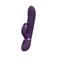 VIVE NARI Vibrador de Conejo Silicona Recargable G-Spot