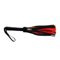 Rouge Suede Flogger Leather Handle