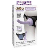 Dillio Platinum Body Dock SE Pegging Kit 5 Inch Silicone Dildo