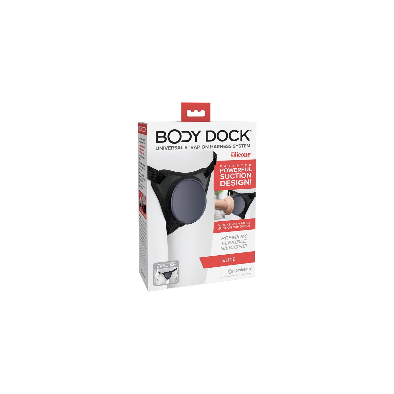 Body Dock Elite Harness for Strap-On Play