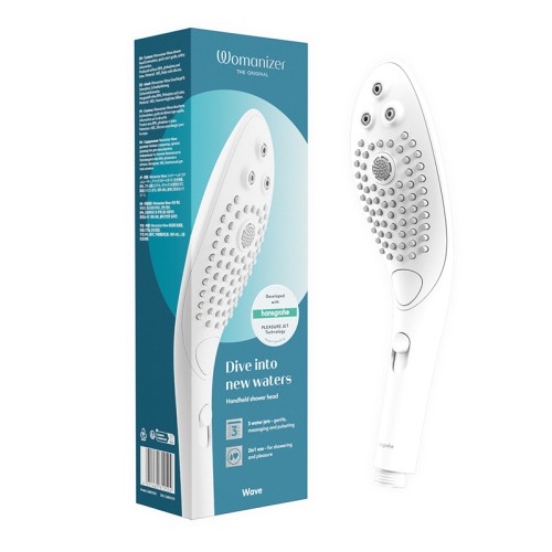 Masturbador Ducha Womanizer Wave - Experiencia Única de Placer