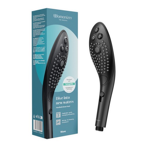 Masturbador Womanizer Wave Ducha Negro - Placer y Funcionalidad