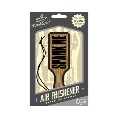 Wood Rocket Spank Me Paddle Air Freshener