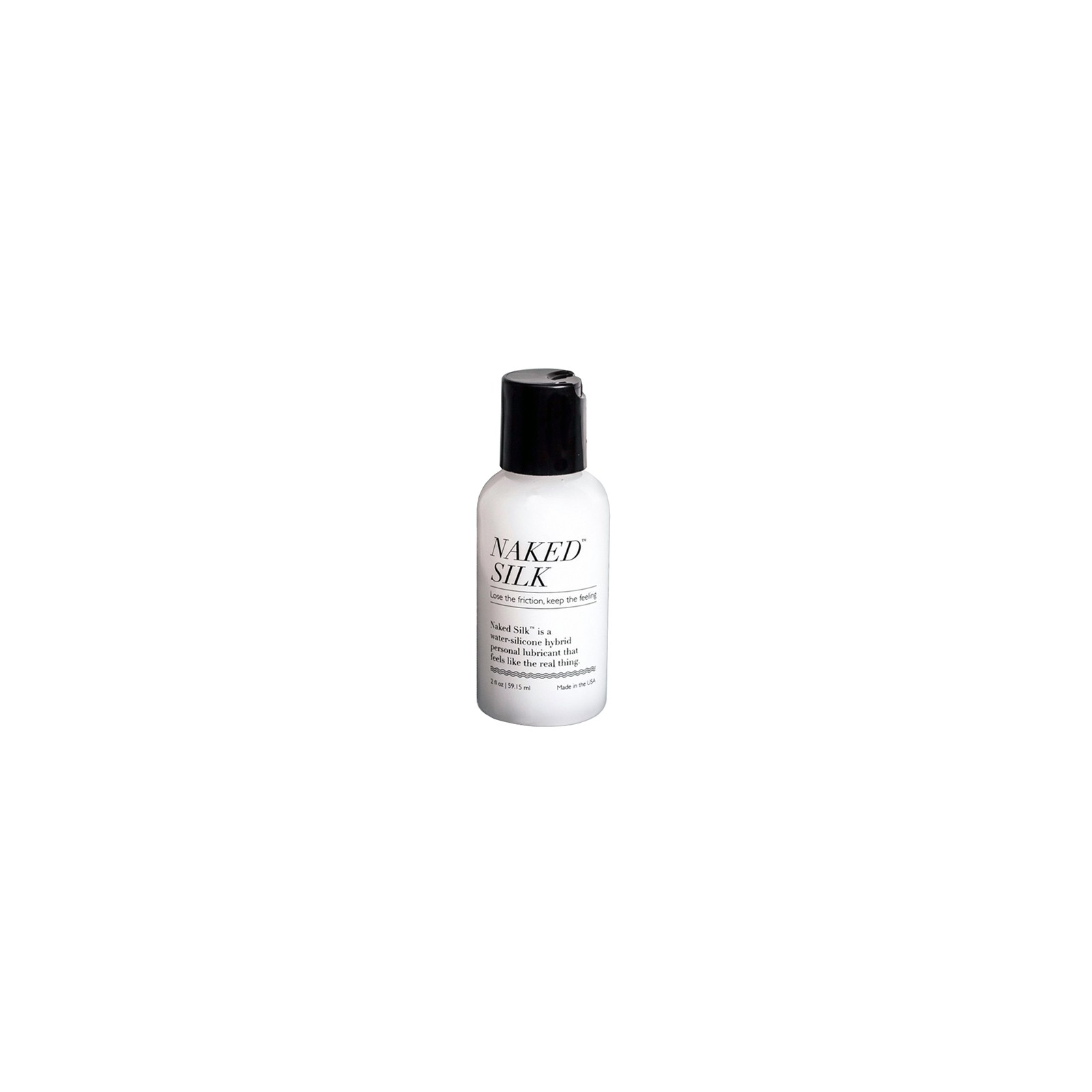 Naked Silk Water-Silicone Hybrid Lubricant 2 oz