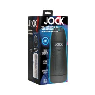 Jock 9X Sucking Vibrating Masturbator White