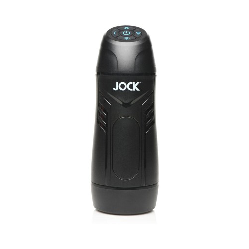 Jock 9X Sucking Vibrating Masturbator White