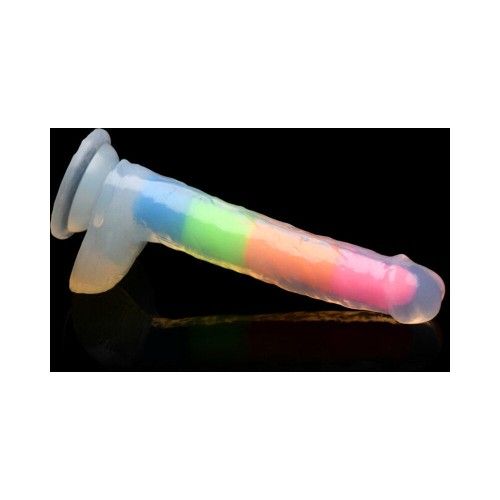 Dildo de Silicone Lollicock con Testículos para Mayor Placer