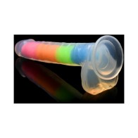 Dildo de Silicone Lollicock con Testículos para Mayor Placer