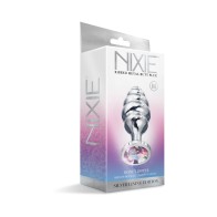 Plug Anal de Metal Nixie con Textura Mediana