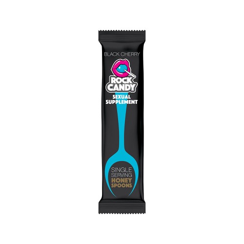 Rock Candy Honey Spoon Supplements for Enhanced Libido