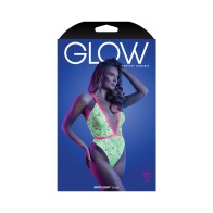 Fantasy Lingerie Glow Spotlight Teddy for Stunning Nights