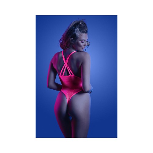 Neon Pink Electric Haze Teddy for Stunning Looks