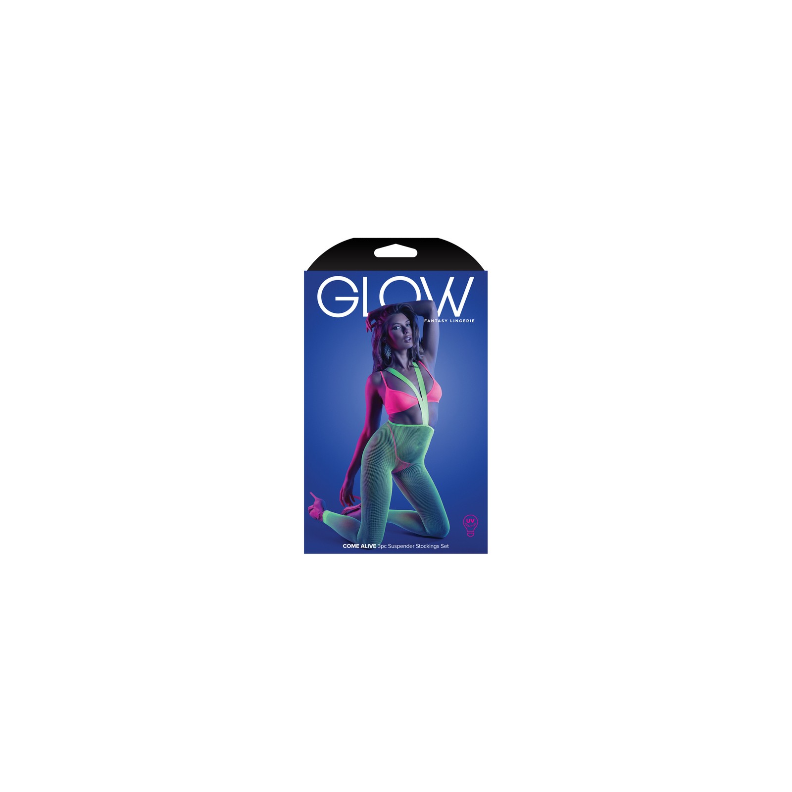 Set Glow Come Alive Reactivo a UV - Sensaciones Juguetonas