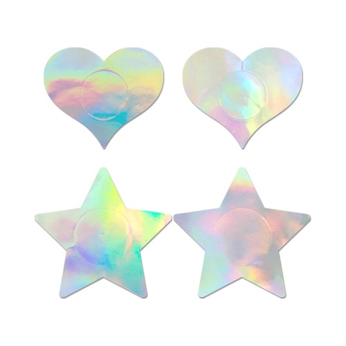 Conjunto de Pasties Holográficos - Fantasy Lingerie