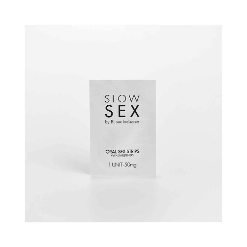 Bijoux Indiscrets Tiras Orales Slow Sex