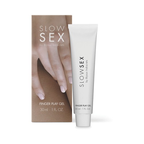 Gel de Juegos de Dedos Slow Sex de Bijoux Indiscrets - 1 oz.