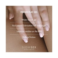 Bijoux Indiscrets Slow Sex Finger Play Gel - 1 oz.