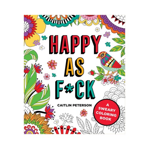 Libro para Colorear Happy as F*ck