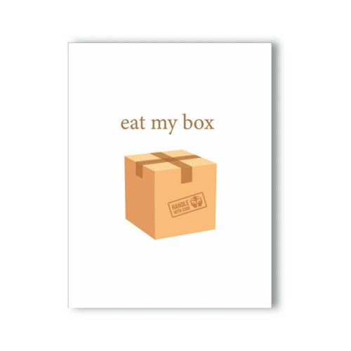 Tarjeta Traviesa Eat My Box