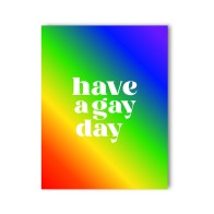 Have a Gay Day Naughty Greeting Card