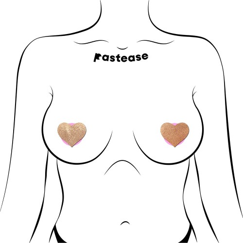 Nipple Pasties de Corazones Líquidos Pastease Petites