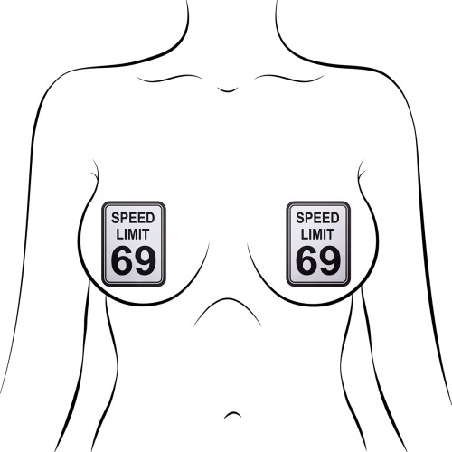 Pastease Speed Limit 69 Nipple Pasties