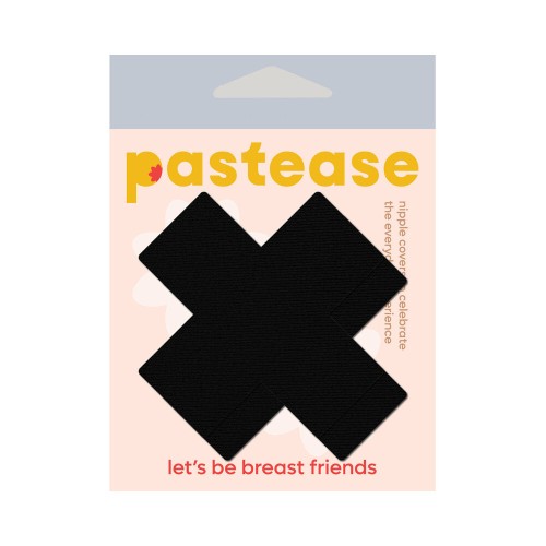 Pastease Crosses Black Nipple Pasties for Bold Looks