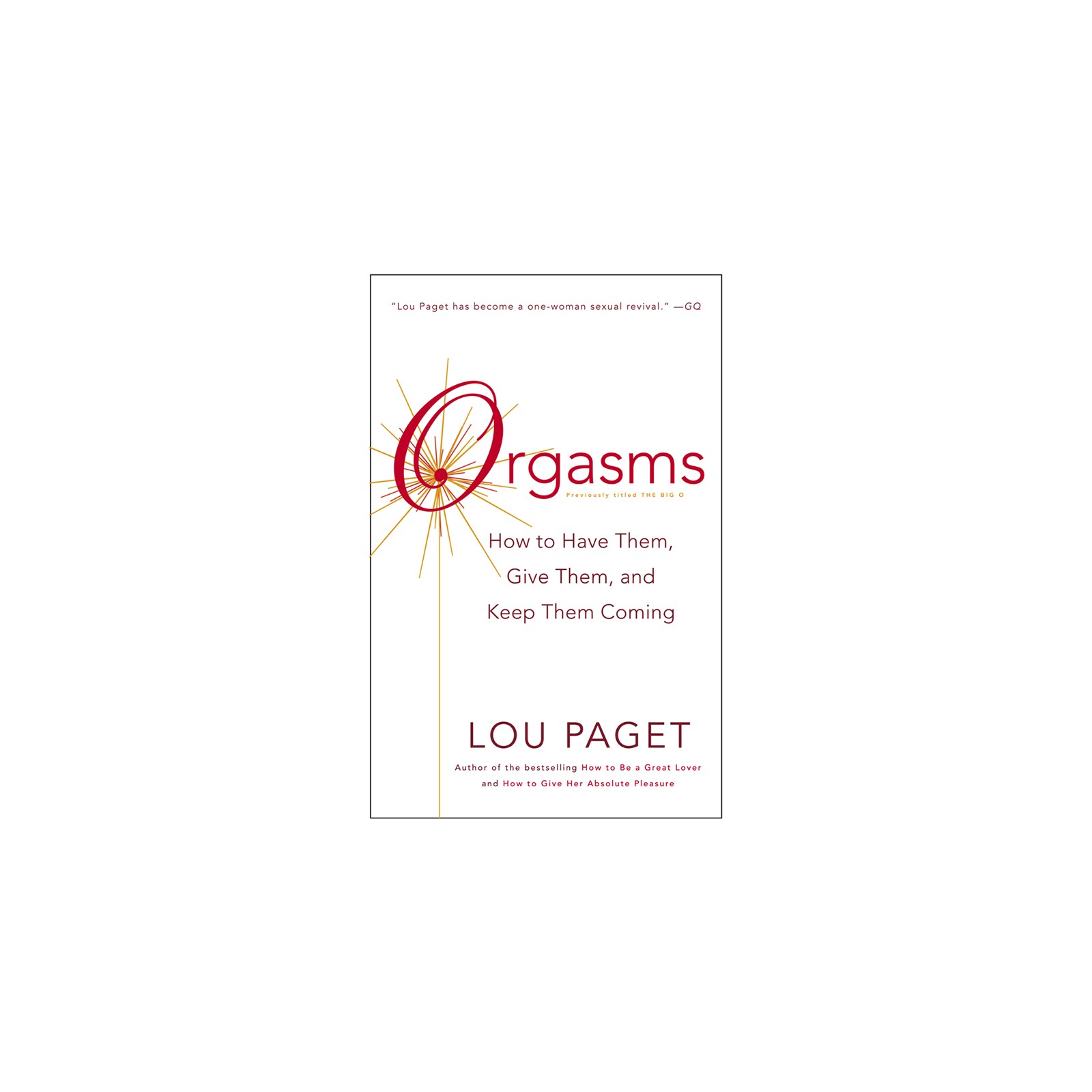 Orgasms Guide by Lou Paget for Deeper Pleasure