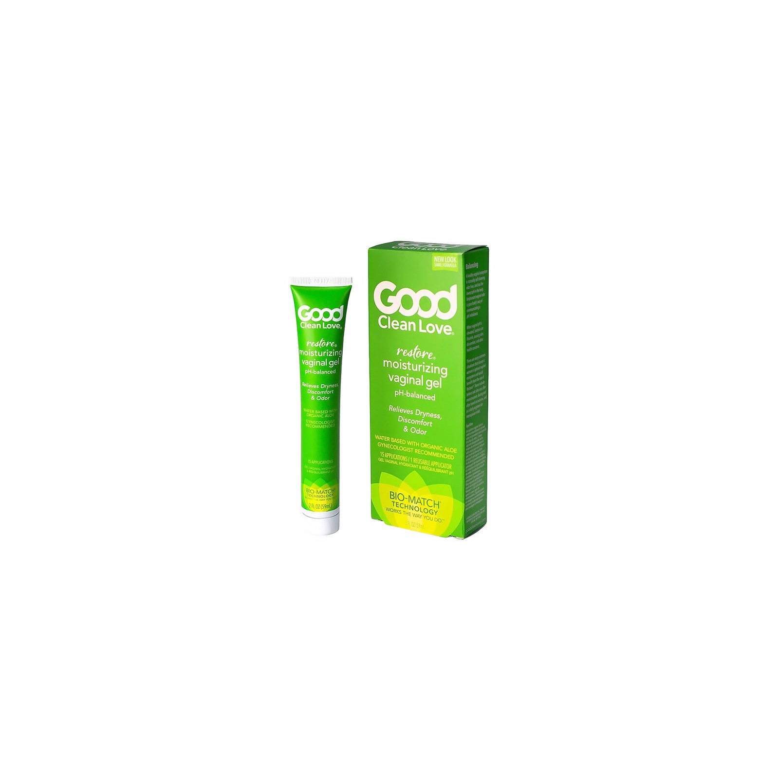 Gel Hidratante Vaginal Restore de Good Clean Love 2 oz.