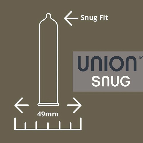 Preservativos Union Snug de Látex 12-Pack - Confort y Seguridad