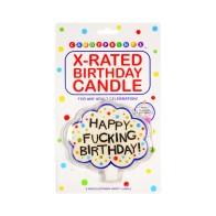 Happy Fucking Birthday! X-Rated Candle