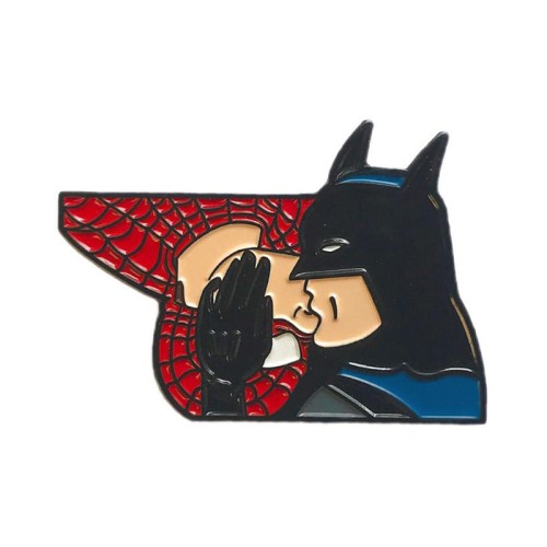 Geeky & Kinky Webhead Superhero Pin