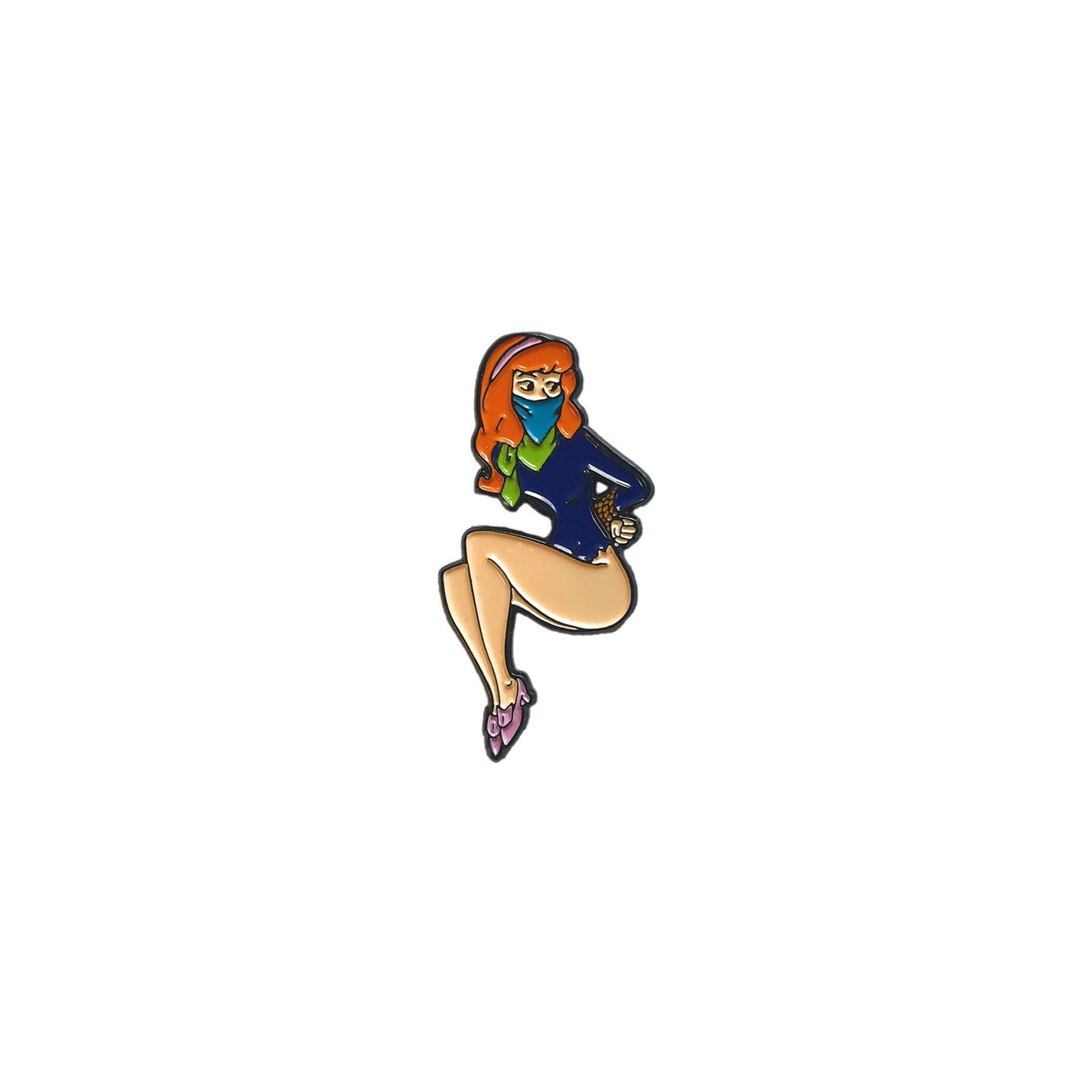 Geeky & Kinky The Red Head Enamel Pin