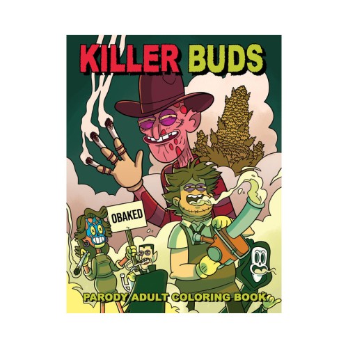 Libro de Colorear Killer Buds de Horror