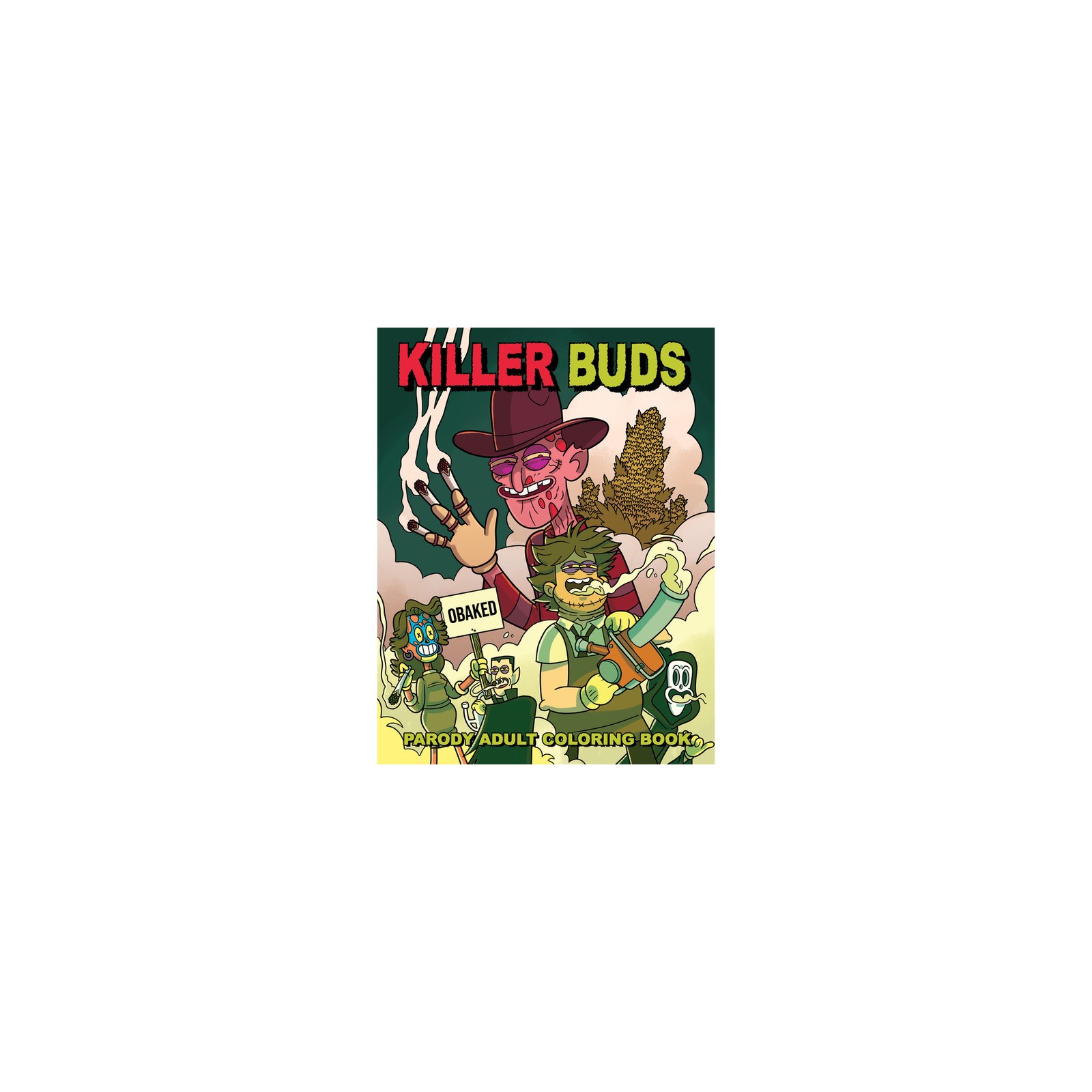 Killer Buds Horror Coloring Book