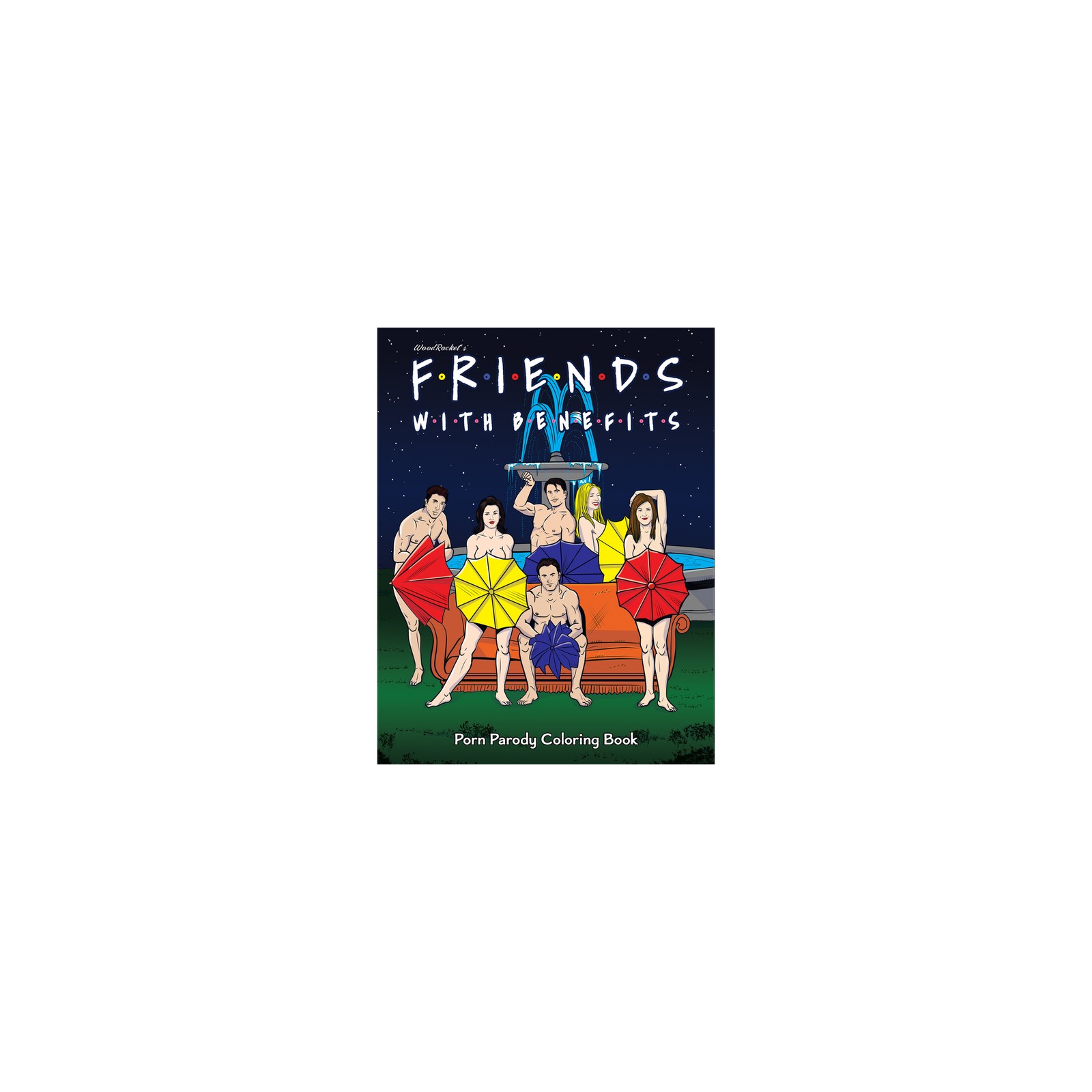 Friends With Benefits Porn Parody Coloring Book