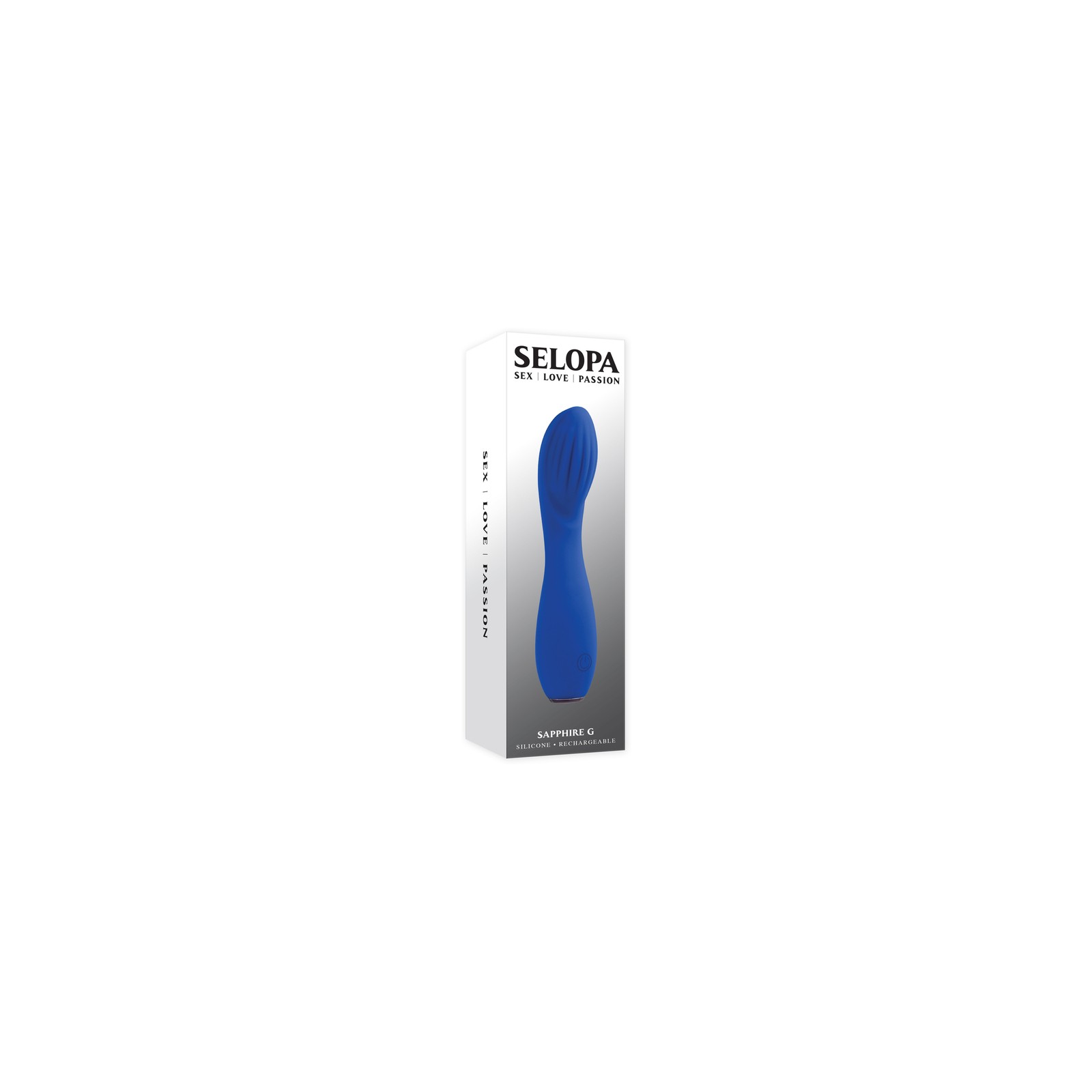 Selopa Sapphire G Rechargeable Silicone Vibe Blue