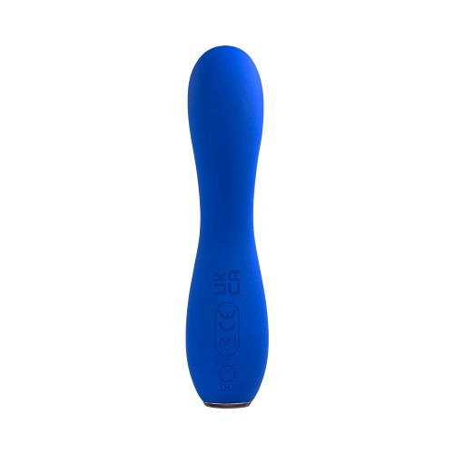 Vibrador Recargable Selopa Sapphire G de Silicona Azul