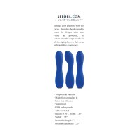 Selopa Sapphire G Rechargeable Silicone Vibe Blue