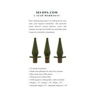 Selopa The Private Rechargeable Butt Plug for Pleasure