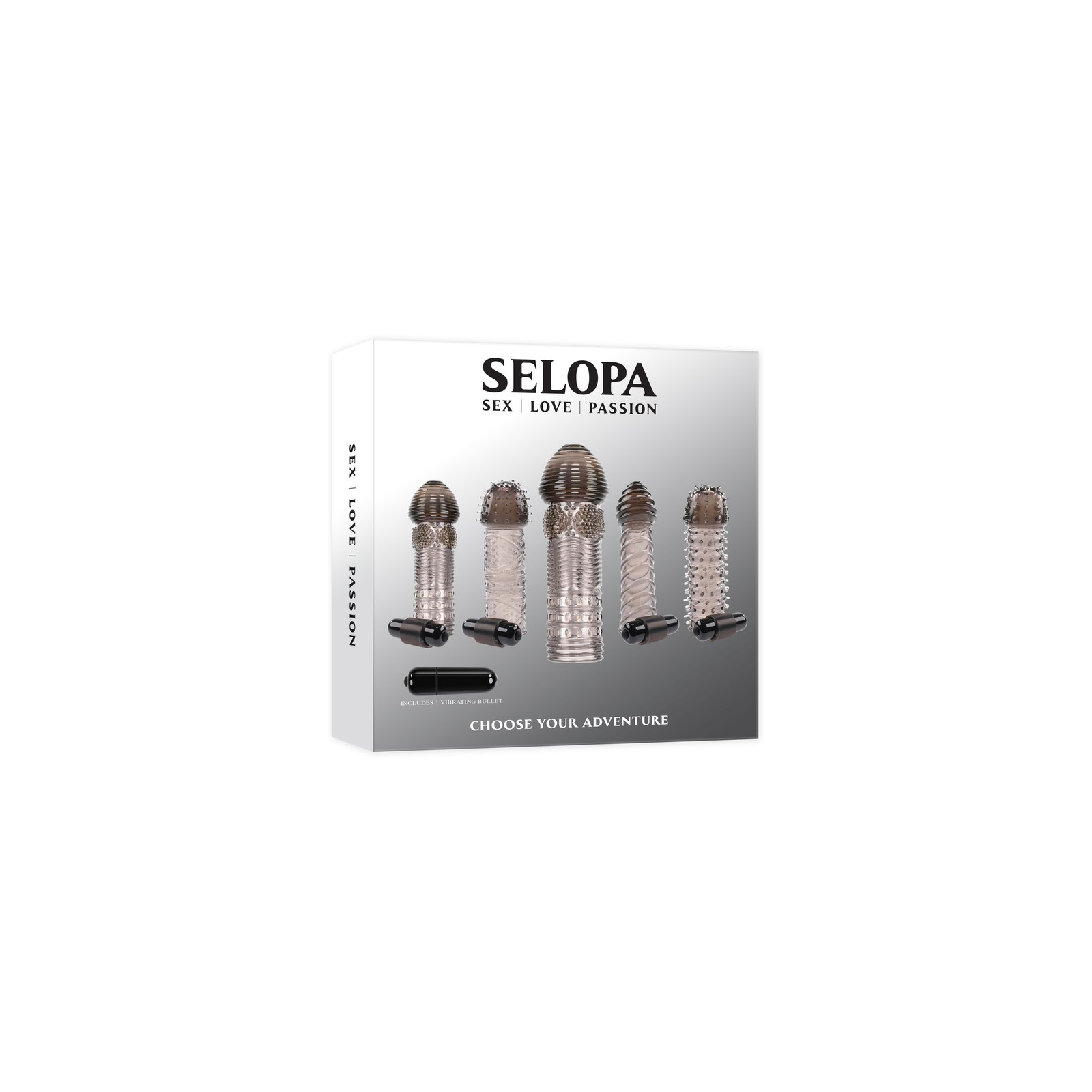 Selopa Adventure Sleeve Kit with Vibrating Bullet for Ultimate Pleasure