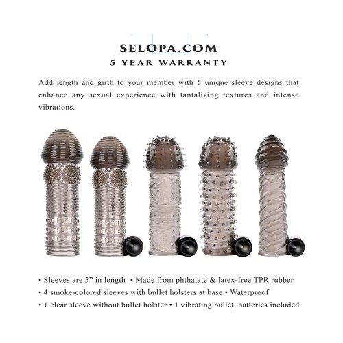 Selopa Adventure Sleeve Kit with Vibrating Bullet for Ultimate Pleasure